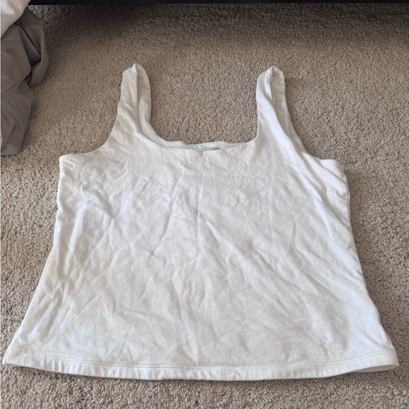 Old Navy White and Black Tank Tops - Picture 3 of 5